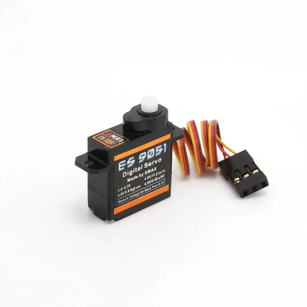 Цифровой сервопривод 1 шт. EMAX ES9051 ES9251 4 3 г/2 5 г пластиковый редуктор с крутящим