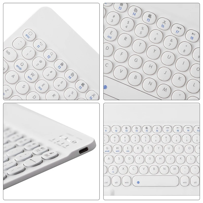 

Wireless Keyboard Case for 2019 iPad (10.2 Inch) Tablet PC Bluetooth Keyboard Case