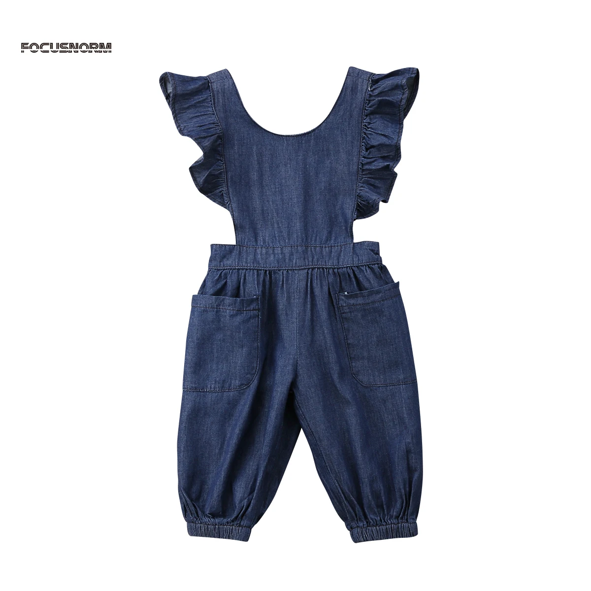 Джинсовый комбинезон для маленьких мальчиков и девочек длинные леггинсы