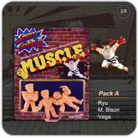 street fighteres 2 muscle ken m bison vega balrog blanka chun li vintage card and joints movable limited action figure model