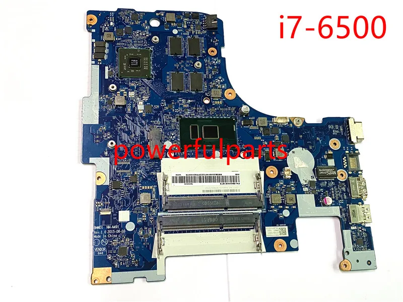 

Материнская плата 100% для Lenovo Ideapad 300-17ISK, i7-6500 встроенная, BMWD1, NM-A491, 45108412021 протестировано