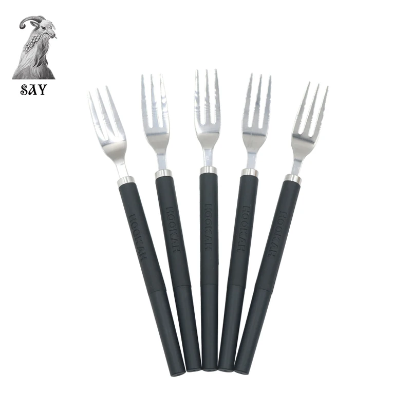 

SY 10pcs Shisha Fork Aluminum Foil Hole Puncher For Hookah Bowl Tobacco Sheesha Chicha Narguile Accessories