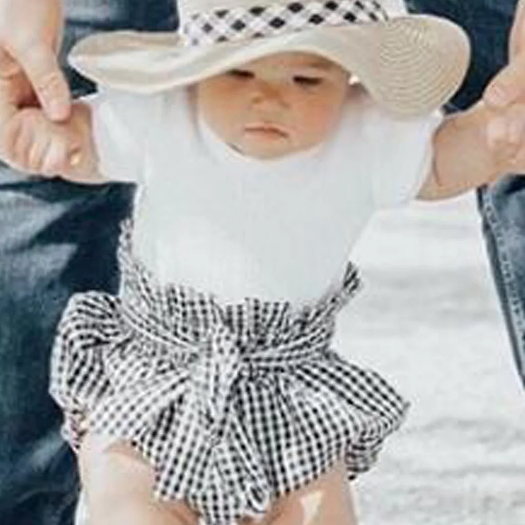 

Newborn Baby Girl Summer Clothes Set Fashion Toddler Solid For Girls Outfit Bodysuit Shorts Headband Newborn Infant Clothing Set