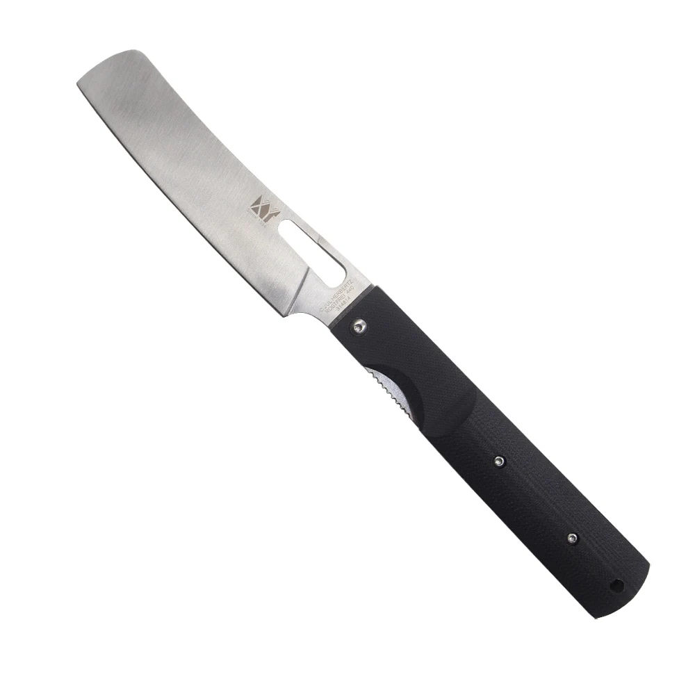 

Brand Camping Kitchen Knife High-Grade 440A Stainless Steel Blade G10 Handle Kitchen Tools Folding Pocket Knife Hot Sales