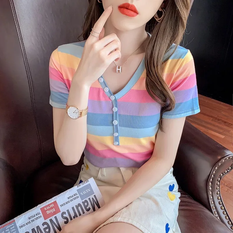 

Women silver Shirt Fashion T-ShirtT Shirt Tees short sleeve