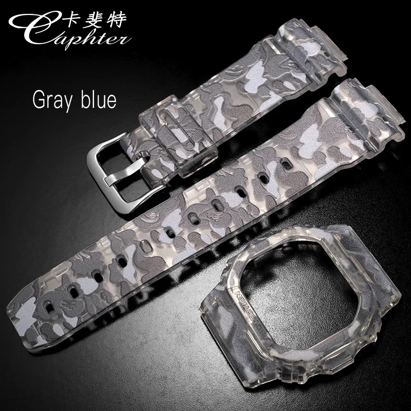 Сменный ремешок и чехол для Casio GLX/GLS/GB/GWX/G/DW 5600/5025/5030/5035/5630/5610/ часов БЕЗЕЛЬ с