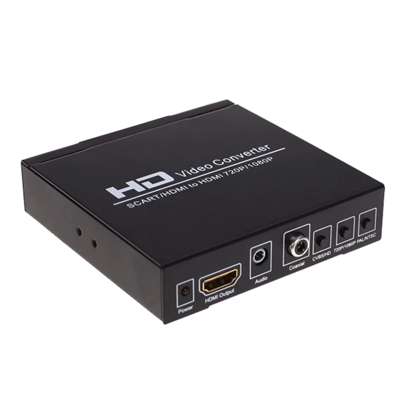 SCART HDMI в конвертер Full HD цифровой видео высокой четкости адаптер для ТВ o ЕС вилка| |