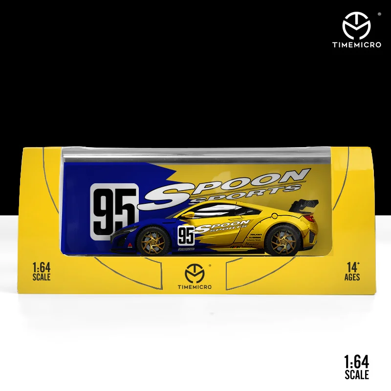 Time Micro 1:64 JDM LBWK NSX модификация масляной марки из сплава Коллекционная модель супер