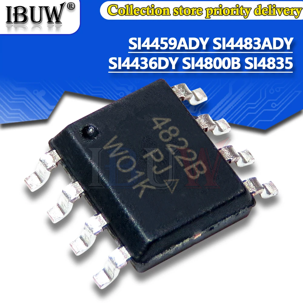 10 шт SI4436DY-T1-E3 SI4459ADY SI4483ADY SI4800B SI4835 SI4436 SI4459 SI4483 SI4800 SI4835 4459ADY 4436DY SOP SOP8