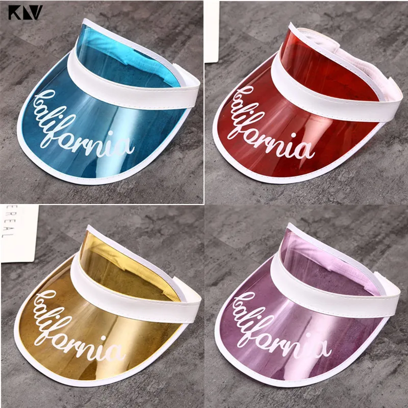 Унисекс летняя пластиковая Милая шляпа с солнцезащитным козырьком карамельного