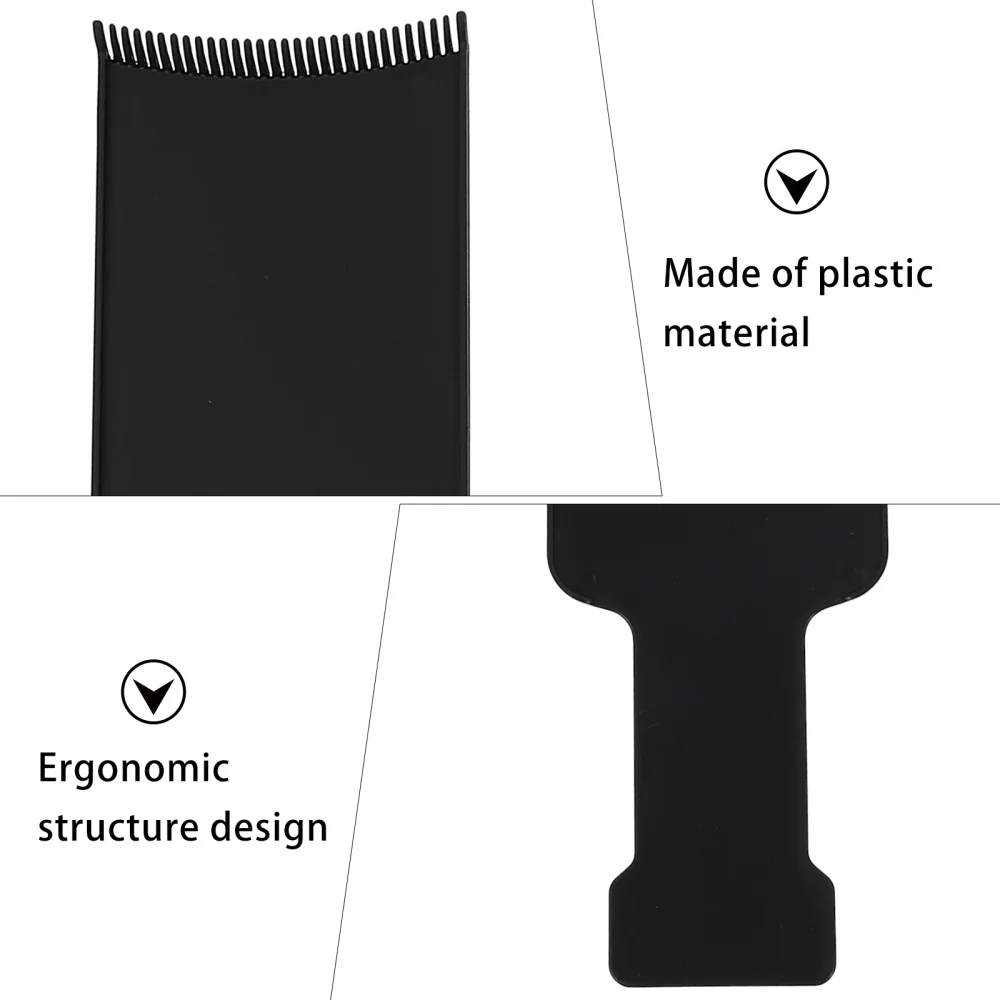 

6 Pcs Hair Tinting Tool Highlights Plate Hair Dyeing Brushes Hair Coloring Tools