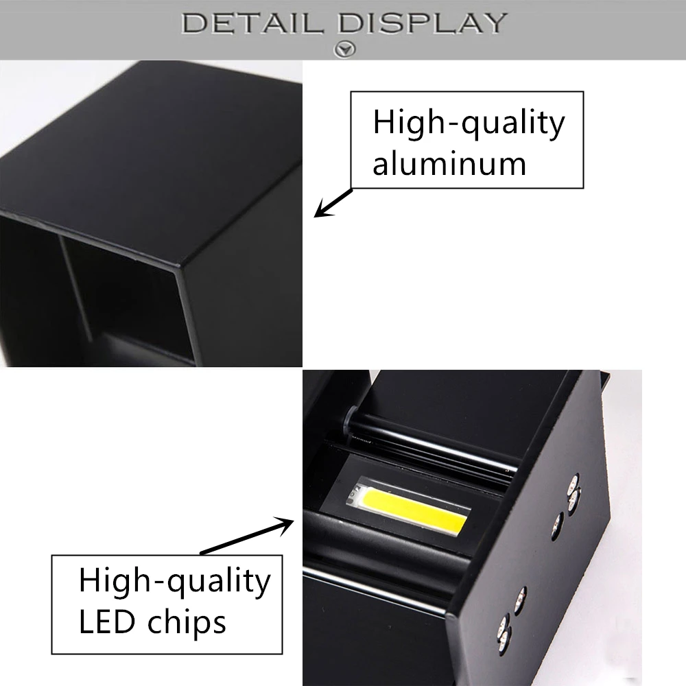 Настенный светодиодный светильник водонепроницаемый настенный с абажуром