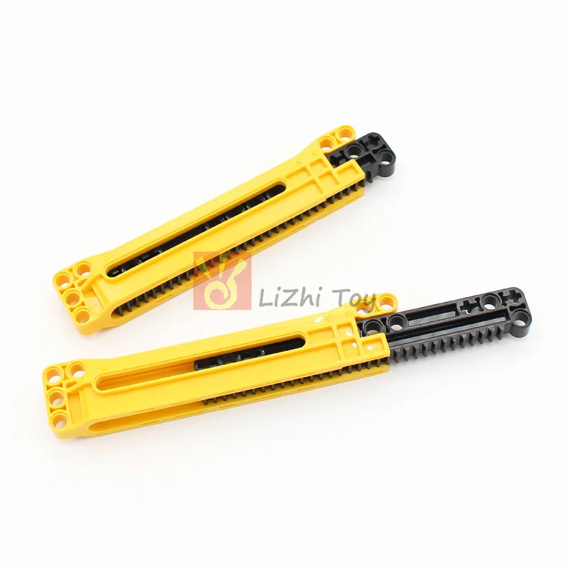 Технологическая Шестерня 1x14x 2 корпус с отверстиями для оси и штифтов строительные блоки кирпичи совместимые с 18942 18940 механические аксессуары