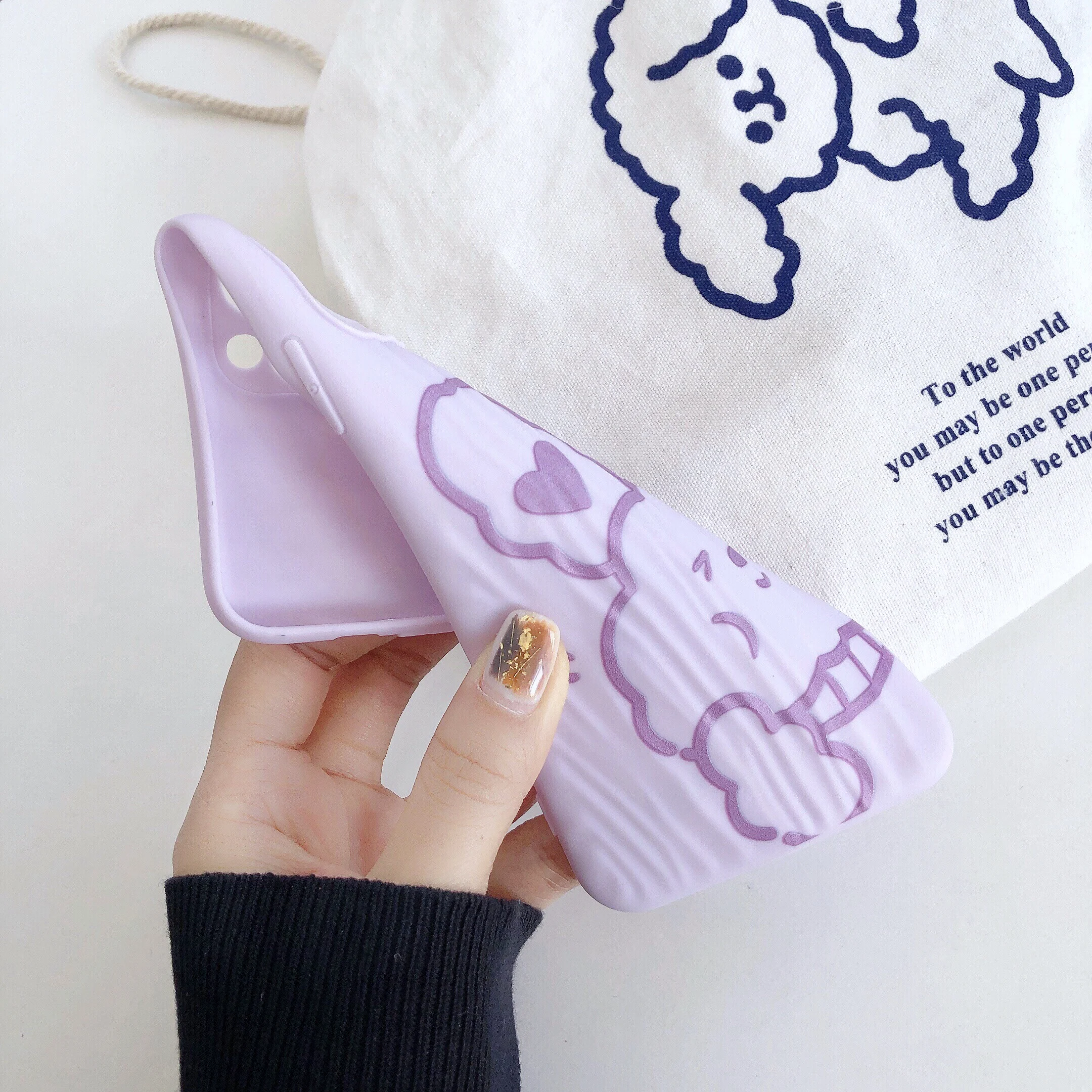 Cute cartoon Soft TPU phone cover For iphone 11 pro max protective back Matte 7 8 6 6s plus X Xs XR fitted case |