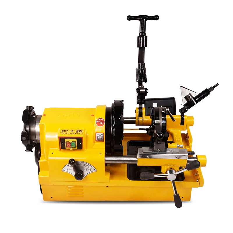 

Electric pipe threader light and small 2 inch 3 inch 4 inch threaded wire threading machine fire tube twisting machine