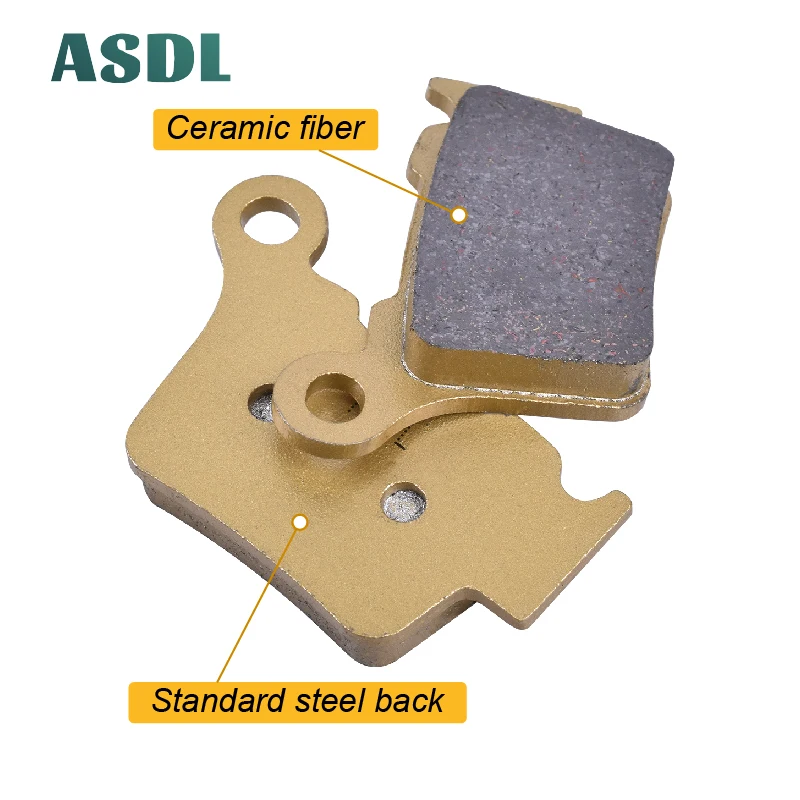 Передние и задние тормозные колодки мотоцикла для KTM EXC F 250 350 R 450 400 525 2004 2007 / 500 2012