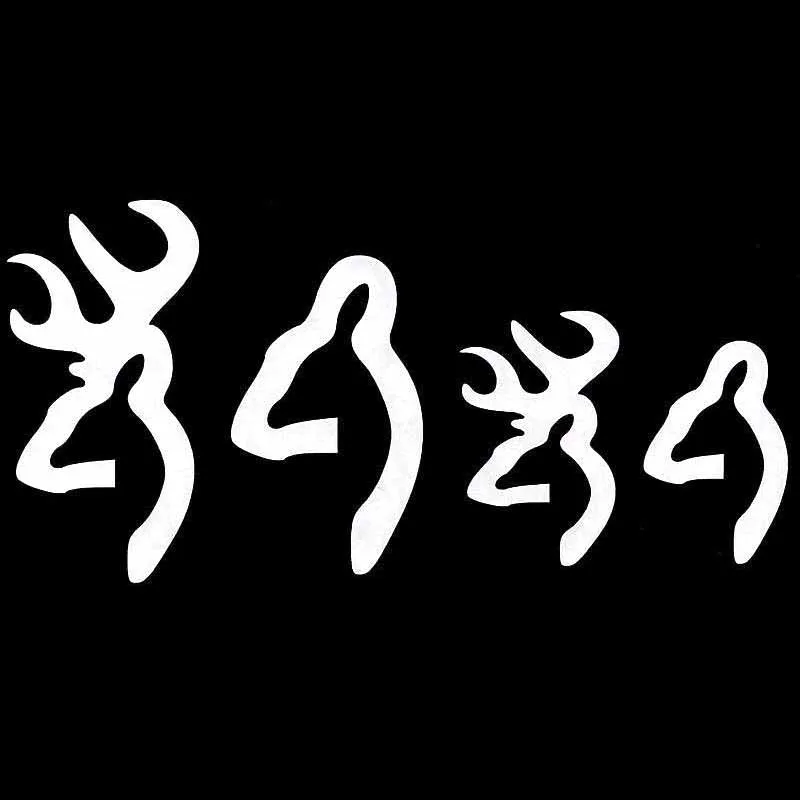 Креативная мотоциклетная Автомобильная наклейка Aliauto фигурка семьи Браунинга