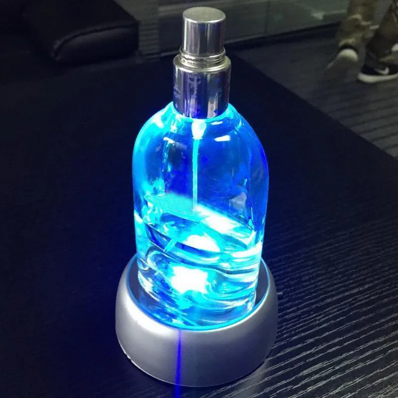 Изделие из хрусталя база 3D светодиодный светильник держатель гравировка Медузы