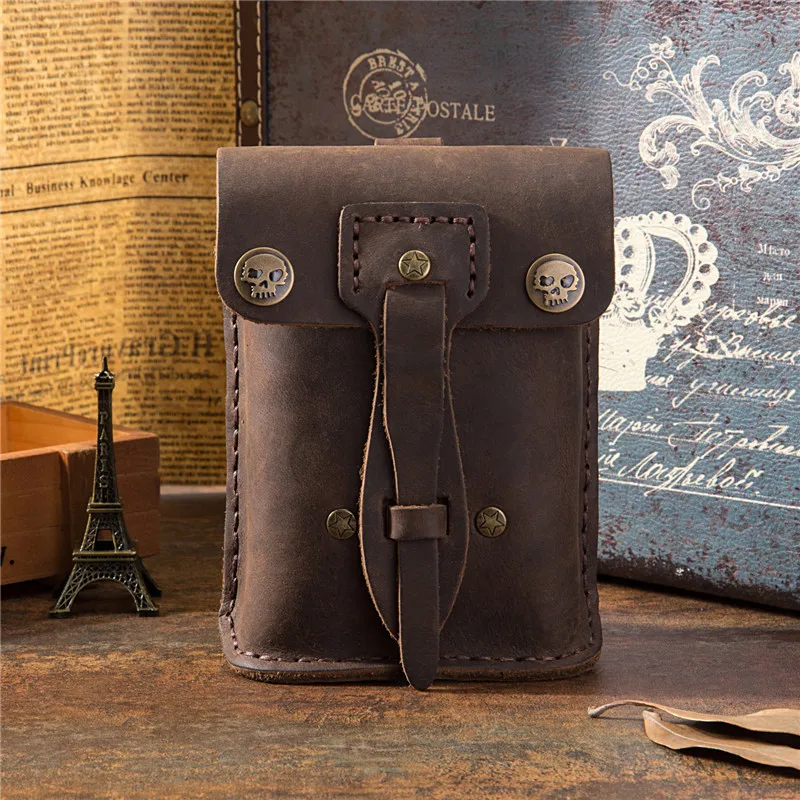 

Waist bag for men Leather business purse for men mobile phone bag for outdoor hiking bag for men motorcycle bag man Fanny pack