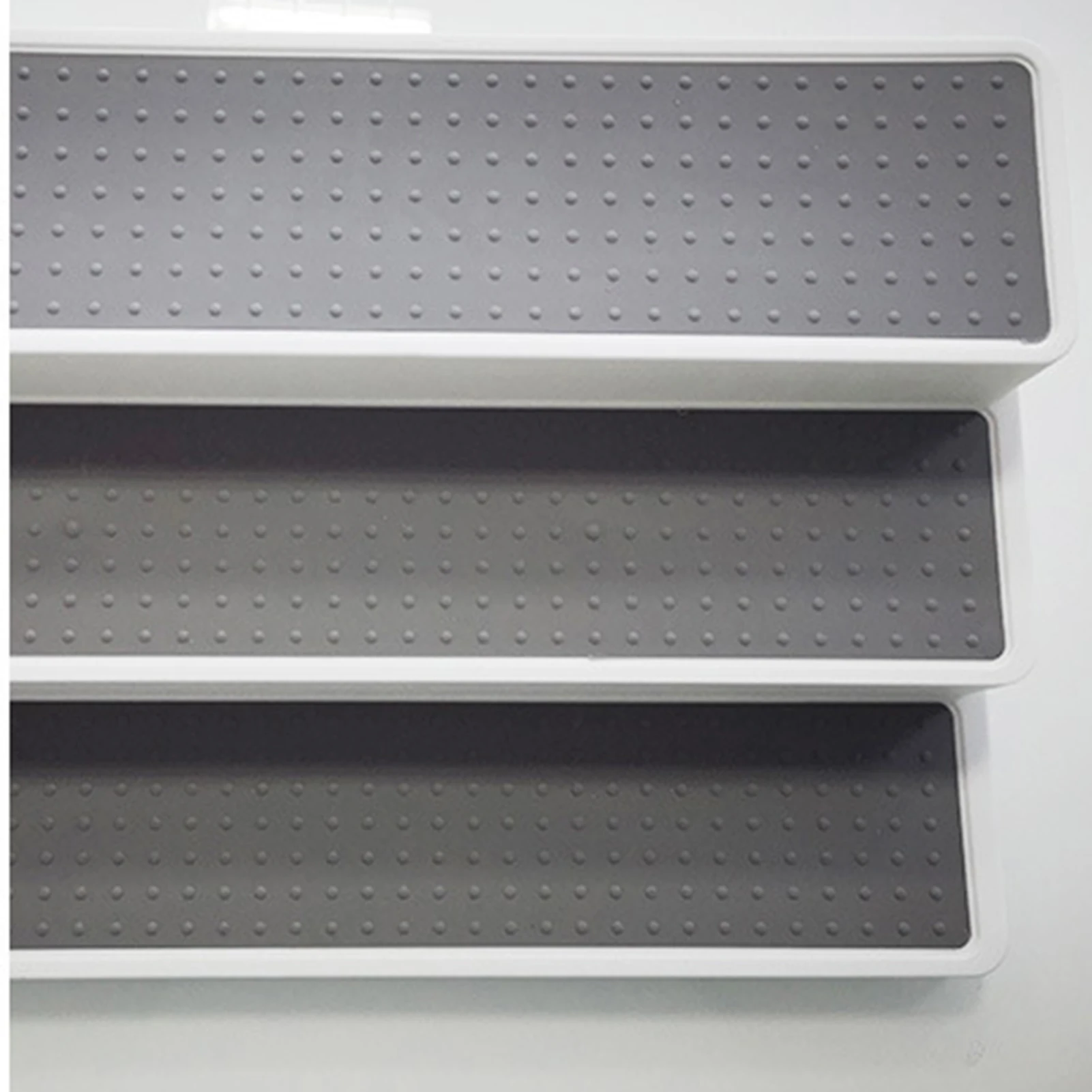 

3 Levels Spice Rack Anti-slip Easy to Install and Clean Storage Shelf for Kitchen LB88