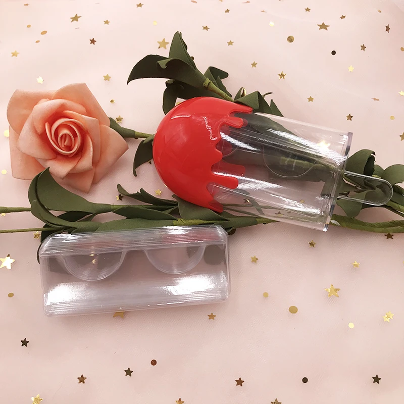 Коробка для ресниц с фруктовым фруктом новый стиль упаковка норковых милые