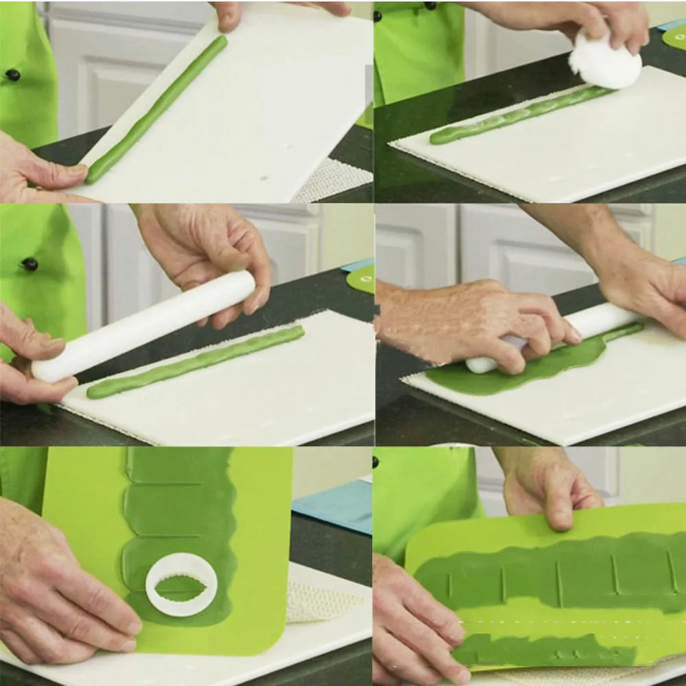 Veining доска с лепестками канавка Sugarcraft для моделирования выпечки помадки форма