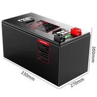 48v 100ah lifepo4 deep cycle battery with bms rechargeable battery for golf cart rv and solar home storage