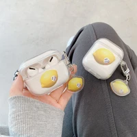 fashion lemon pendant soft glitter earphones case for airpods 21 cover for airpods pro 3 earphone shell for airpods capa fundas