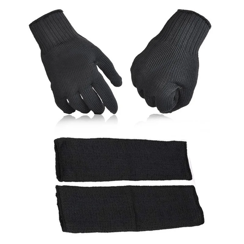 Anti Cut Gloves and Sleeve Guard Grade Level 5 Security Supplies Safety Arms Work Protection Tool | Безопасность и защита