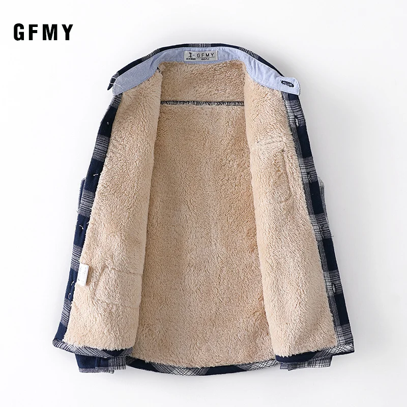 GFMY 2019 Winter 100% Cotton Full Sleeve Fashion Plus velvet