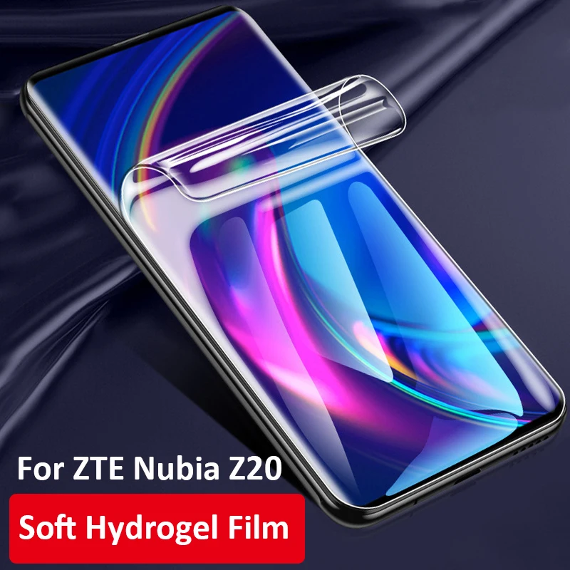 Передняя + задняя 3D мягкая Гидрогелевая пленка с полным покрытием для ZTE Nubia Z20 NX627J
