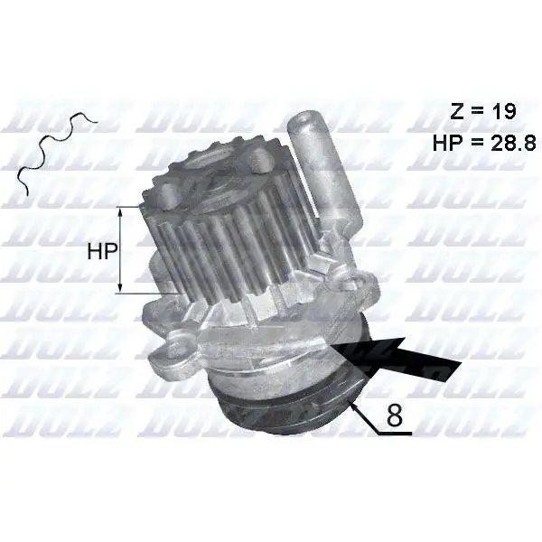 Помпа Audi A4/A5/A6/Q3/Q5 VW Jetta/Caddy/Passat/Amarok/Crafter |Диски колёсные| |