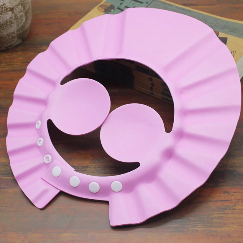 

Newborn Hat Shampoo Shield Head Cover Safe Bath Shower Cap Hair Wash Ear Protection