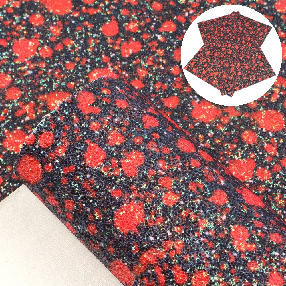 

David аксессуары 30*140 см, блестящая искусственная кожа в горошек для сумок с бантиком, чехол для телефона DIY,1Yc12062