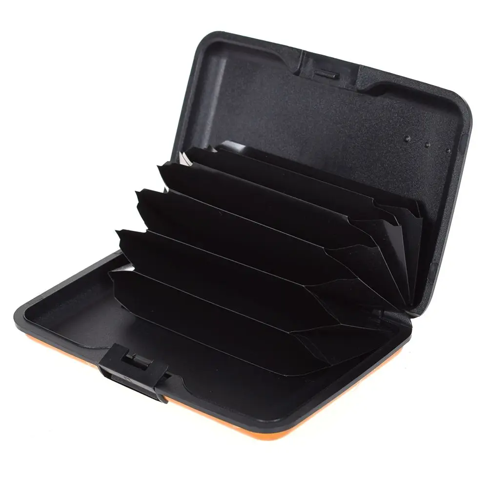 

Hot sale Bag Metal Women Men Business Card Holder Creative Aluminum Holder Metal Box Men Credit Business Card Case Wallet