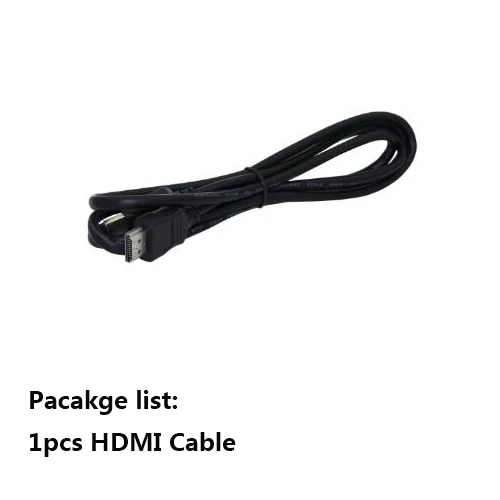 Only hdmi cable Hdmi сплиттер 1x4 HDMI переключатель DC 5 в адаптер питания 1 в 4 Выход коммутатор для аудио HDTV 4 к 1080P видео DVD - Цвет: Only hdmi cable
