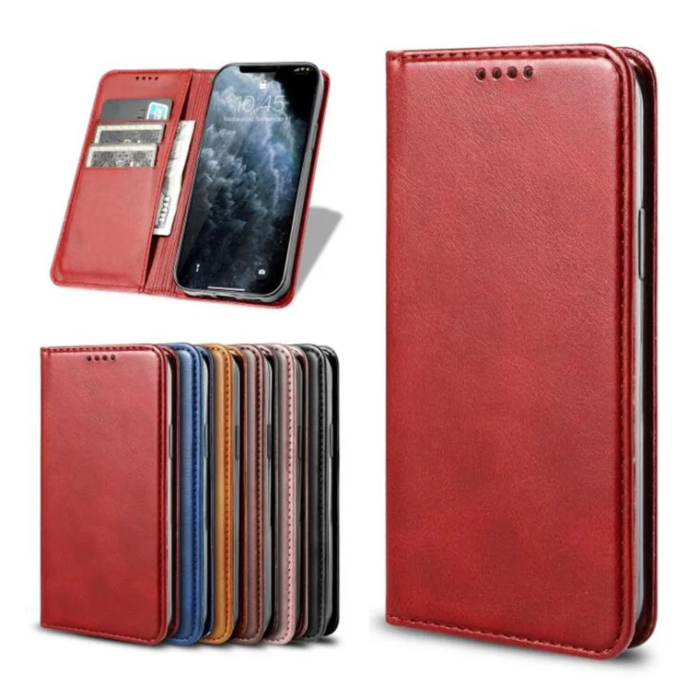 wallet case for infinix smart 6 hot 11 s tcl 205 cubot note 9 x50 nfc fairphone 4 flip leather stand card holder cover free global shipping