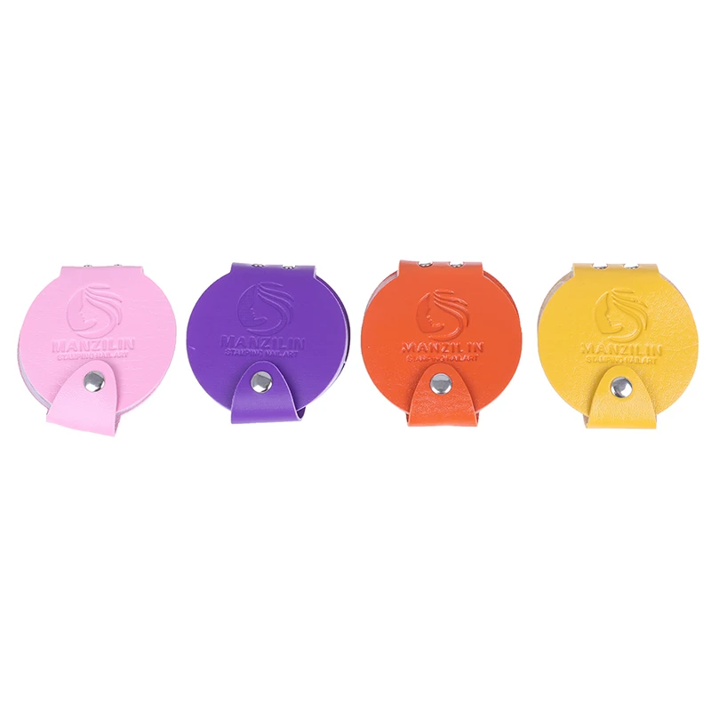 4 цвета из искусственной кожи пластины для штамповки ногтей сумка Папка 24 слота