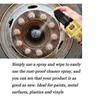 Спрей для удаления ржавчины, металлическая хромированная краска, эффективный преобразователь ржавчины для чистки автомобиля