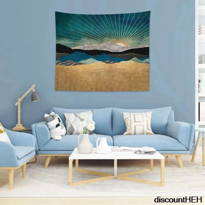 

Hot Selling Geometric Abstract Fashion Urban Style Background Tapestry Living Room Bedroom Wall Decoration Carpet