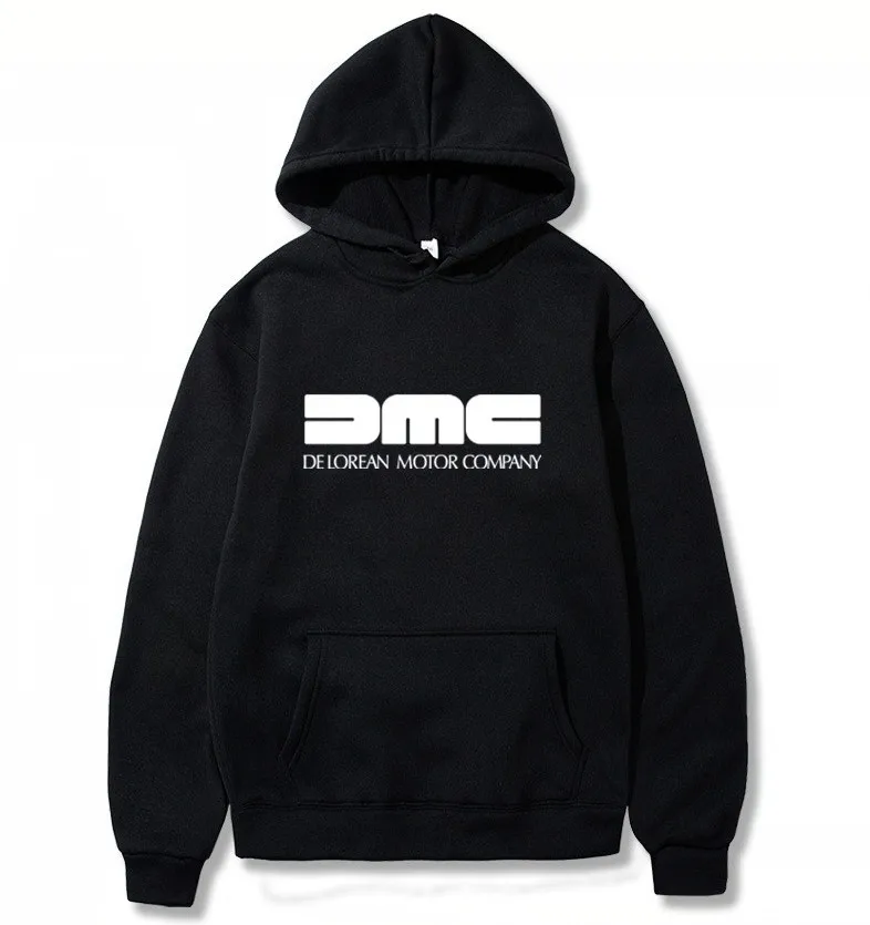 Толстовка DMC DeLorean Назад в будущее модные брендовые мужские толстовки