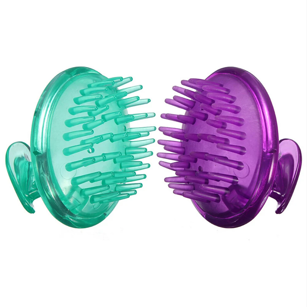

Silicone Shampoo Scalp Shower Body Washing Hair Massage Brush Comb