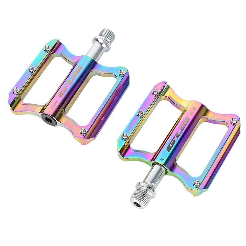 

GUB GC020 Mountain bicycle Aluminum Pedals for Bicycle Pedal Sealed Bearing Road MTB Bike Pedals Colorful bicycle Accessories