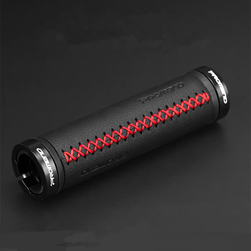 

Fiber leather Bicycle Grips MTB Aluminium Double lock Anti skid Handlebar Grip BICYCLE GRIPS