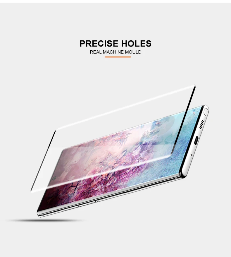 YIYONG 3D Edge изогнутое стекло для samsung Galaxy Note 10 Plus Закаленное стекло-экран протектор для samsung Note 10 9 S S10 E стекло