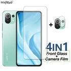 Для Xiaomi Mi 11 Lite стекло Xiaomi 11 Lite 5G NE 11i 11X 10T Pro 10 защита для экрана Закаленное стекло Защитная пленка для объектива телефона