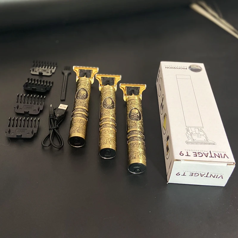 Триммер для волос Парикмахерская Машинка стрижки Беспроводная триммер бороды