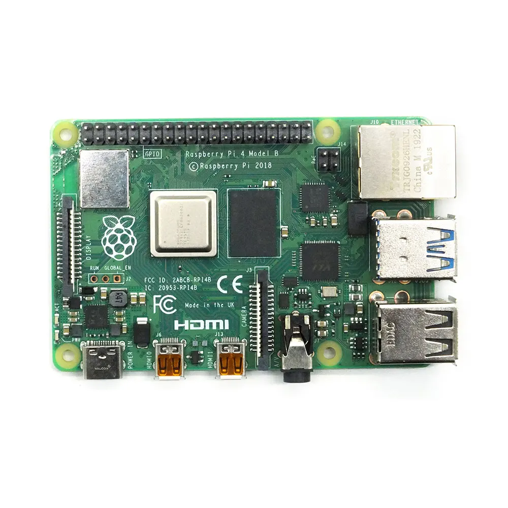 Raspberry Pi 4 модели B 2G 4G Оперативная память с 7 дюймов 1024*600 сенсорным экраном ЖК