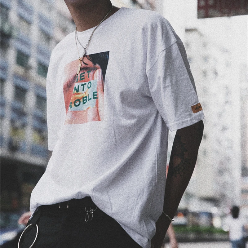 2019 футболка мужская с принтом в стиле хип-хоп уличная одежда летние хлопковые