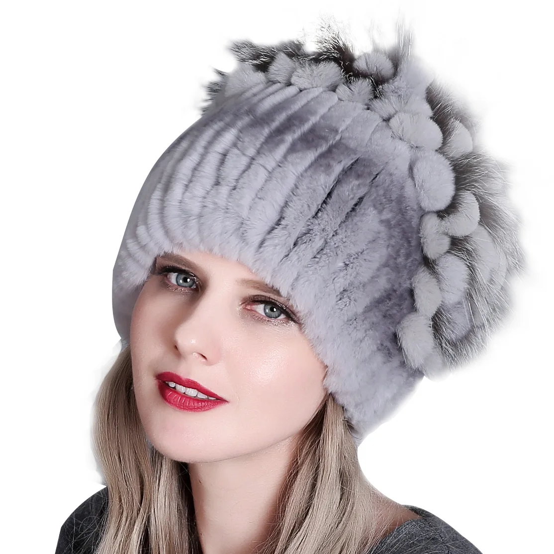 Зимняя женская Лыжная шапка лидер продаж стильная модная Кожаная из русской